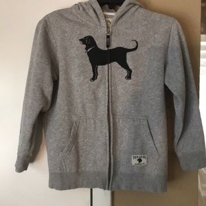 Grey The Black Dog Hoodie